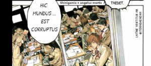 Une traduction en latin du premier chapitre de DEATH NOTE