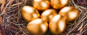 Texte latin construit : La poule aux oeufs d'or