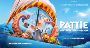 ATC partenaire de Zérodeconduite pour la sortie du film "Pattie et la colère de Poséidon" (25 janvier 2023)