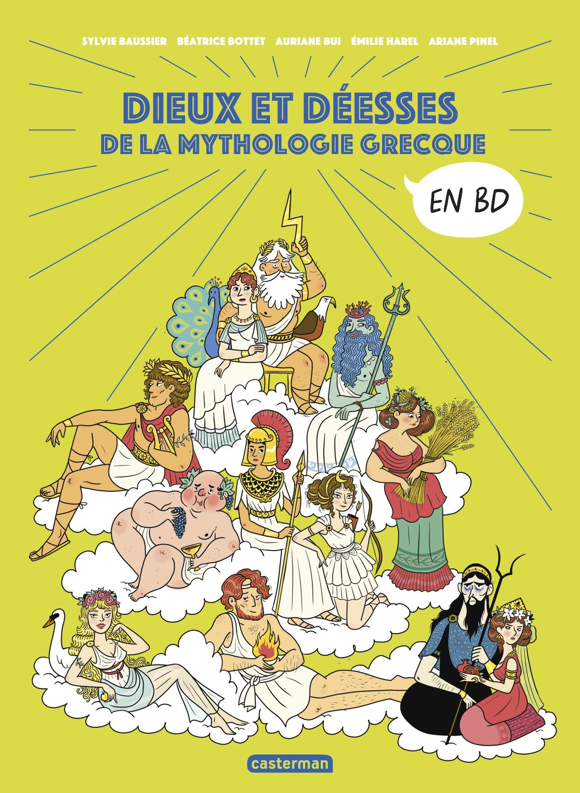 La mythologie en BD : Dieux et déesses de la mythologie grecque