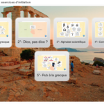 6 exercices LearningApps pour promouvoir l’option ou l’initiation Grec Ancien en 3e