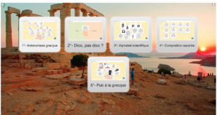 6 exercices LearningApps pour promouvoir l'option ou l'initiation Grec Ancien en 3e