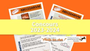 Concours ABECEDARIVM 2023-2024 (latin/grec)