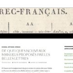 DE QUELQUES NOUVEAUX MANUELS PROPOSÉS PAR LES BELLES LETTRES