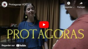 Une adaptation du dialogue Protagoras de Platon en version originale sous-titrée