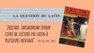 Erictho, tartarorum terror _ livre de lecture en latin à plusieurs niveaux