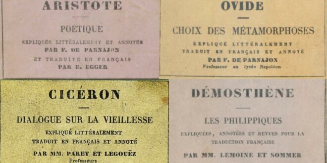 La collection de juxtalinéaires de latin et de grec ancien d’Arrête ton char s’enrichit de 54 nouveaux titres